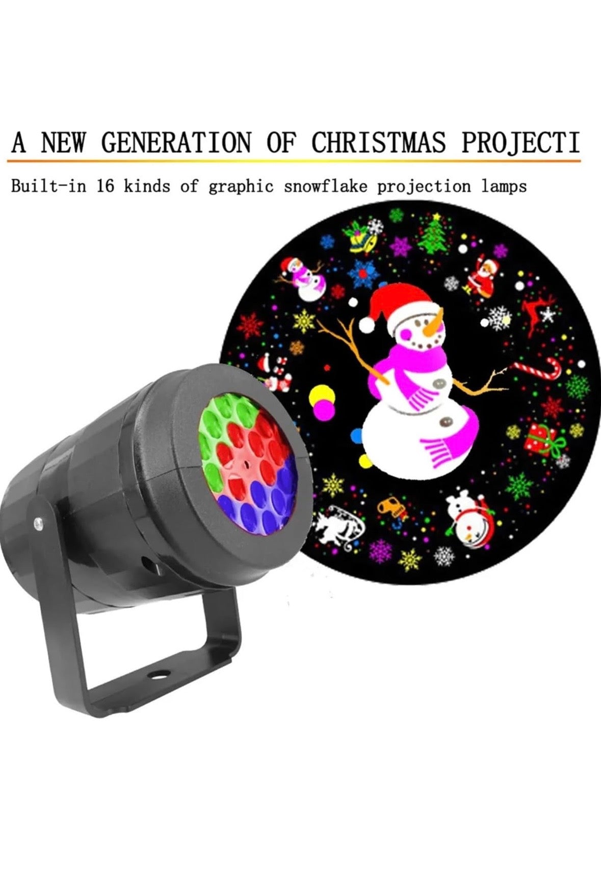 SantaSky Christmas projector